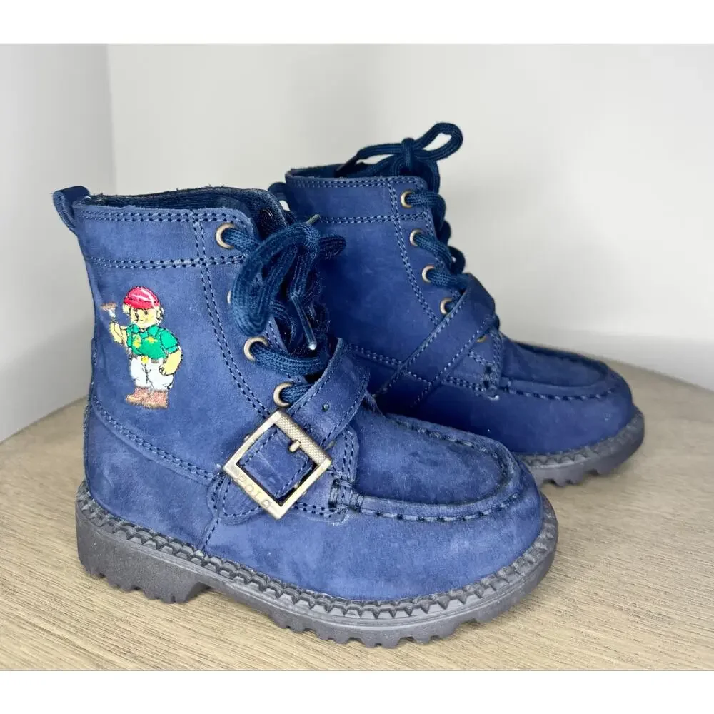 Polo Ralph Lauren Ranger High ll Bear Toddler Boots sz 7